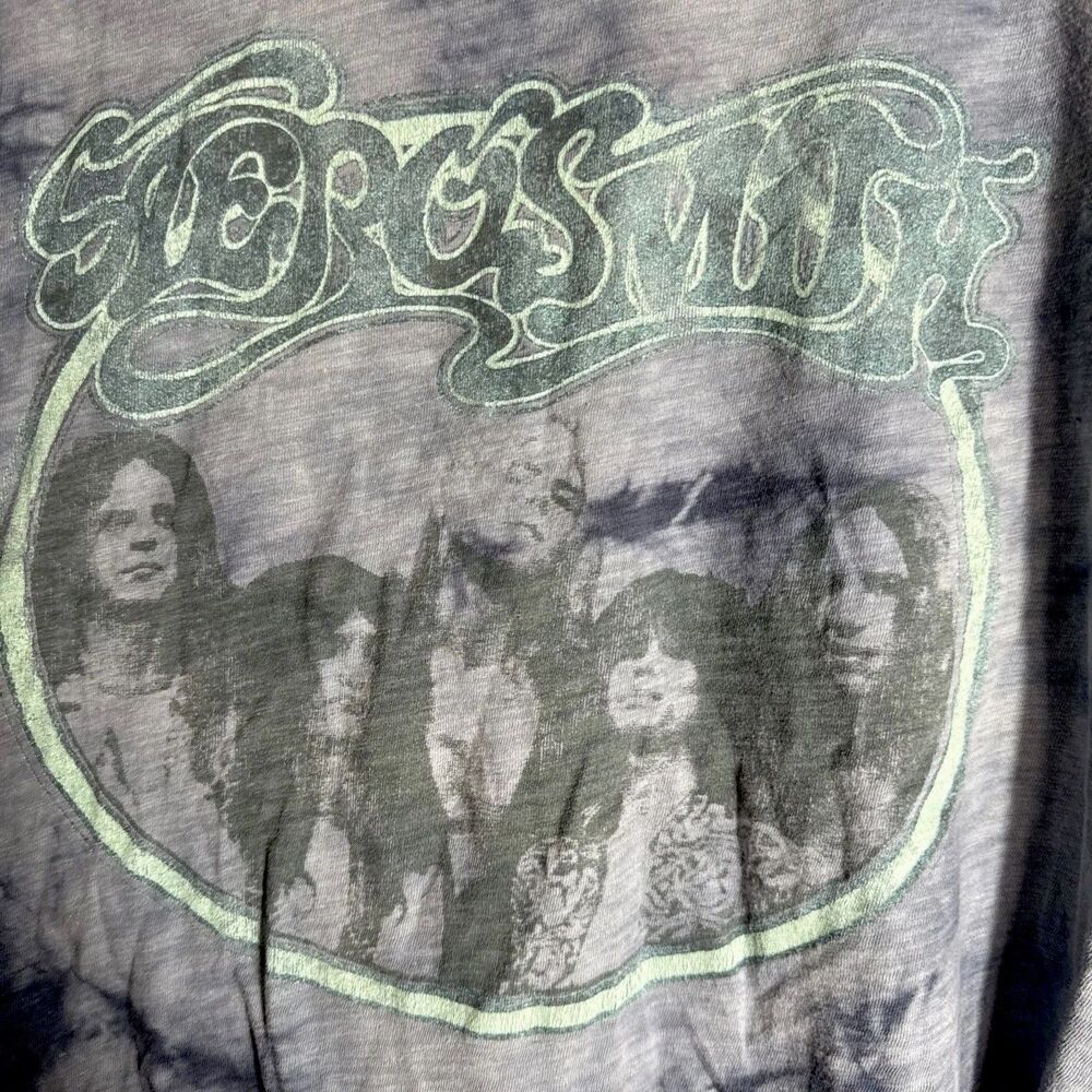 Aerosmith Band T Shirt Women’s Large By Knit Riot Oversized